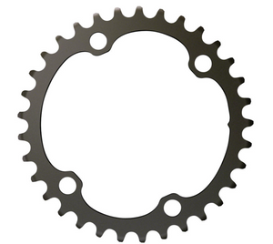 Sram Force AXS Chainrings (Grey/Black) (2 x 12 Speed) (107mm BCD) (Inner) (33T)